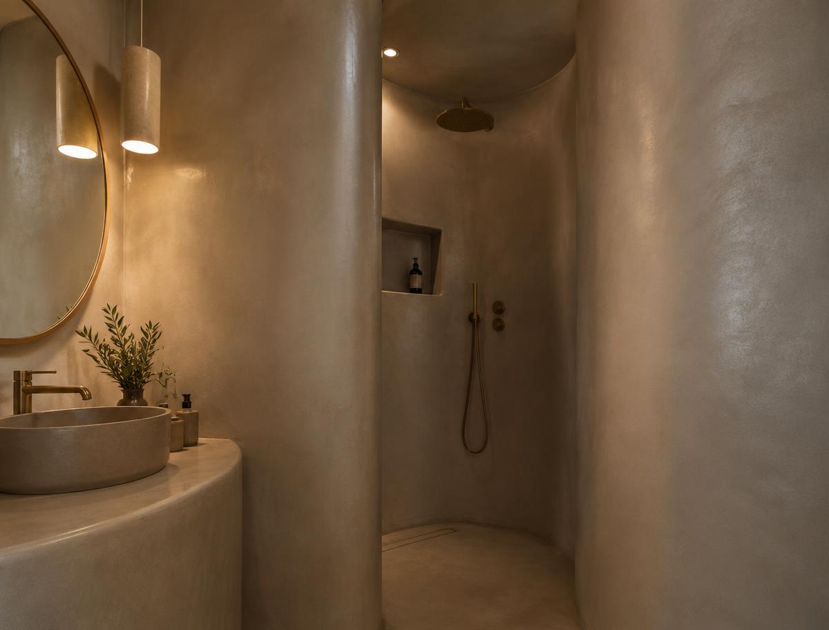 Moroccan Clay Finishes project example 3 in Durango, CO