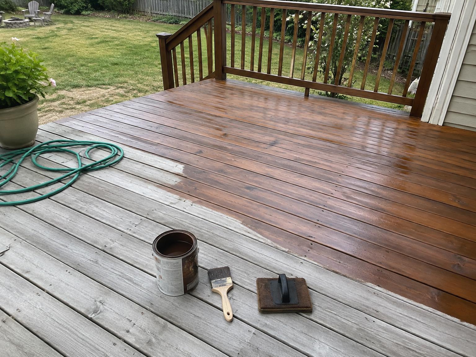 Deck Restoration project completed in Durango, CO