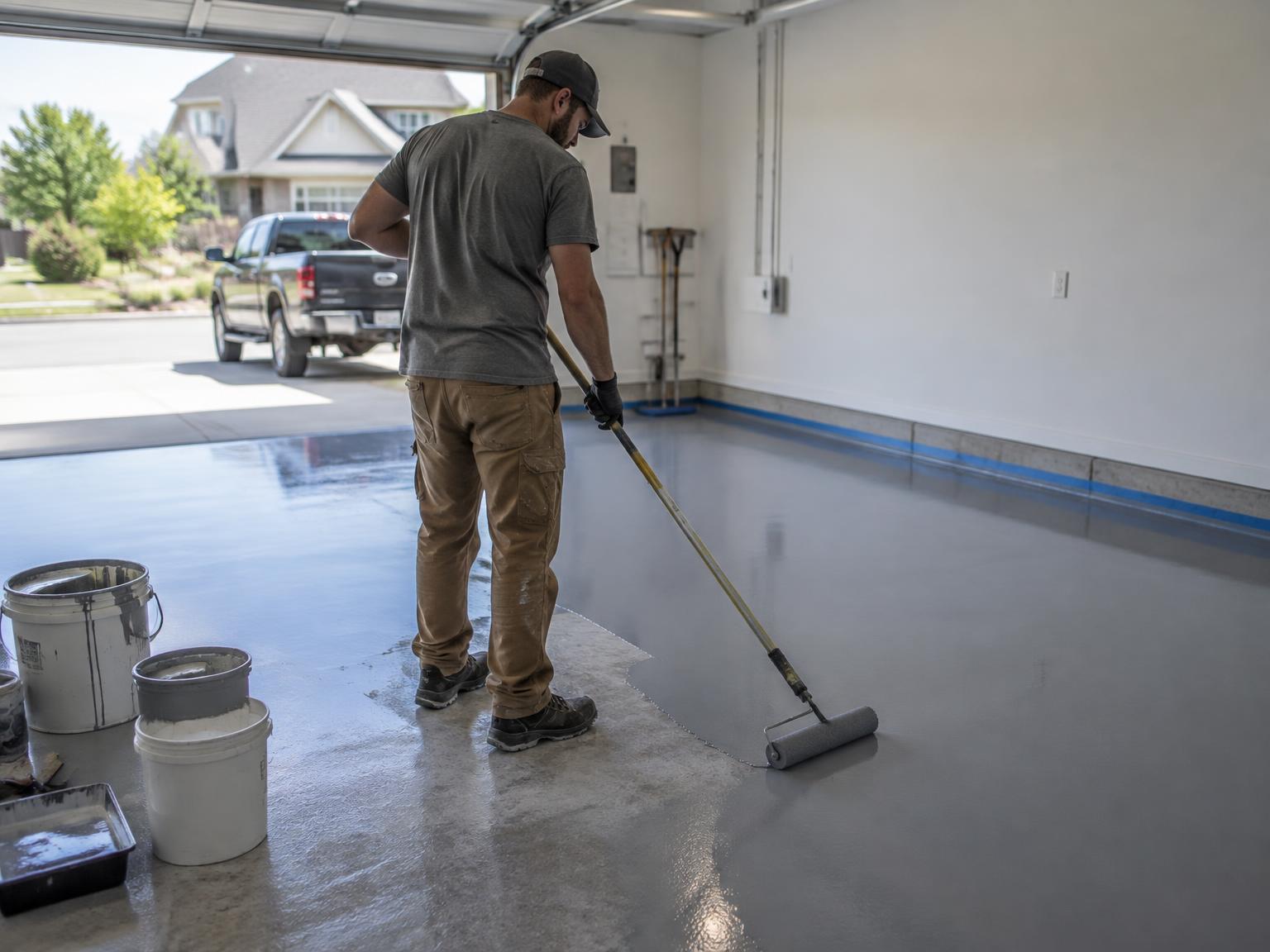 Epoxy Floors project completed in Durango, CO