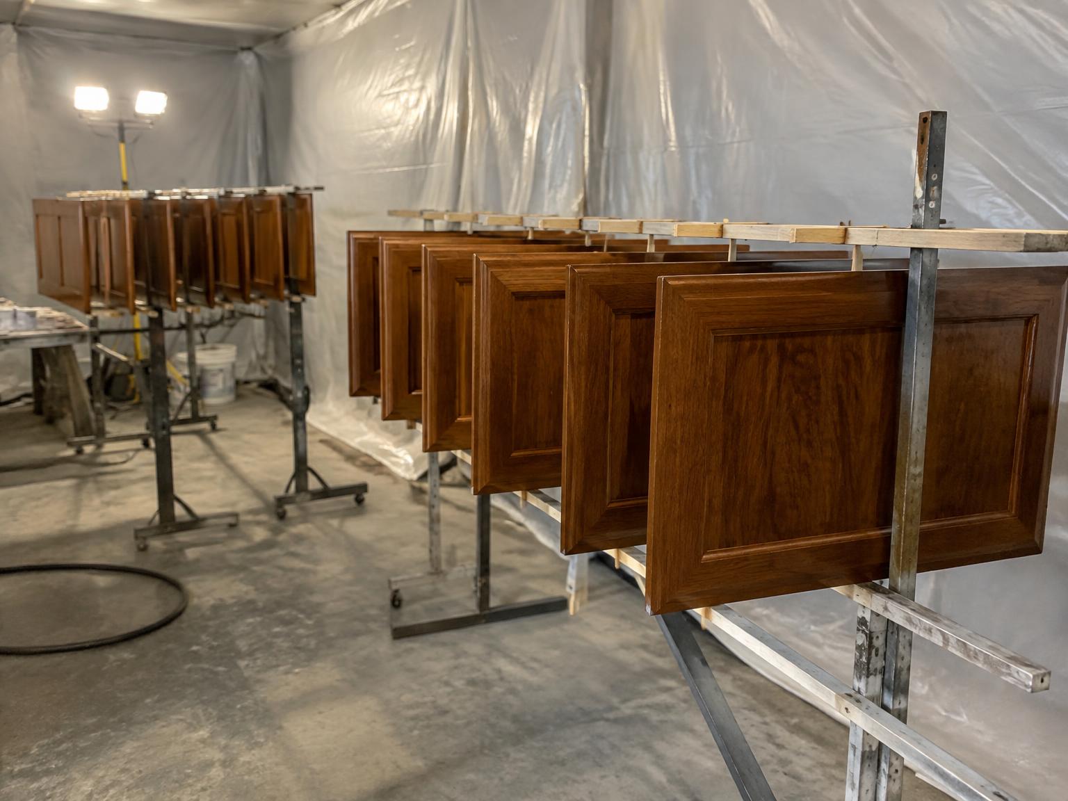 Cabinet Refinishing project example 2 in Durango, CO