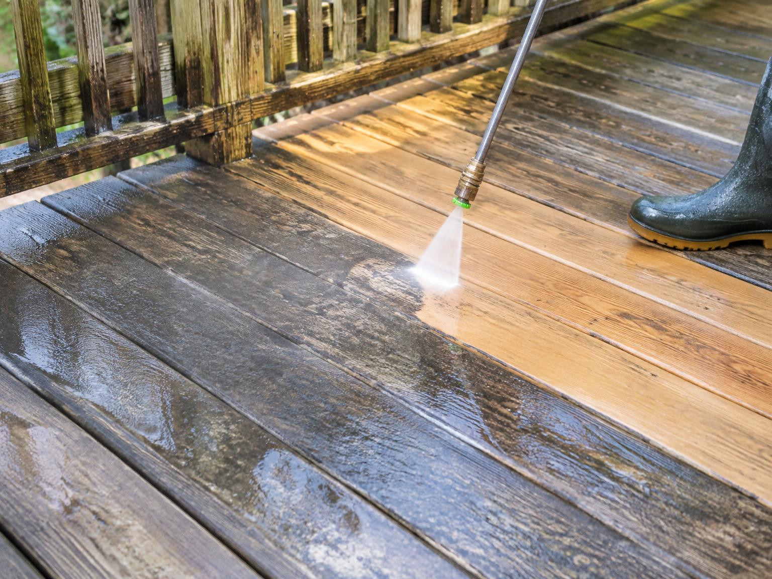 Deck Restoration project example 1 in Durango, CO