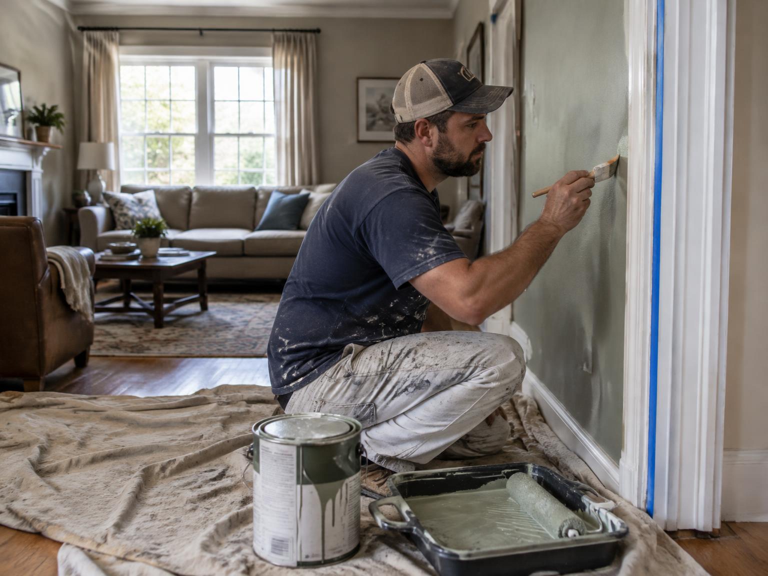 Interior Painting project completed in Durango, CO