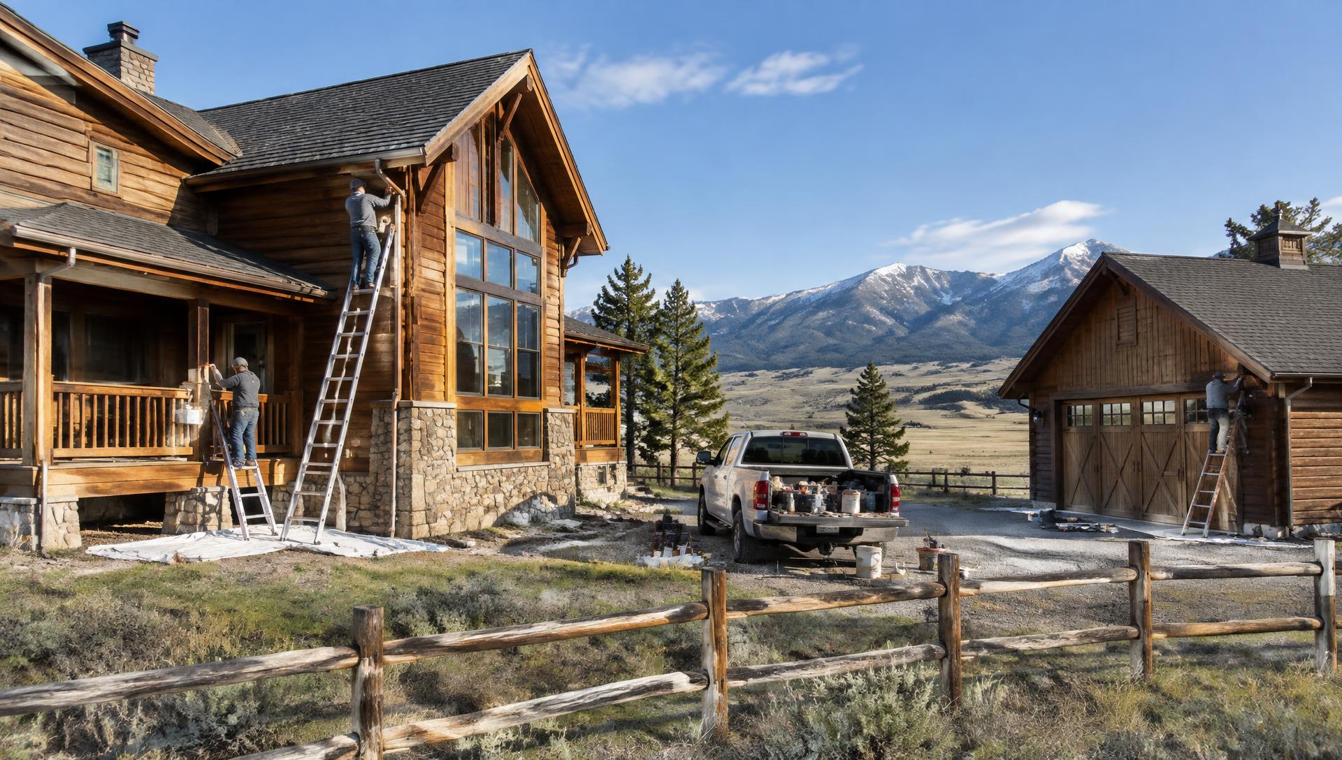 Homes and scenery around Bayfield, Colorado
