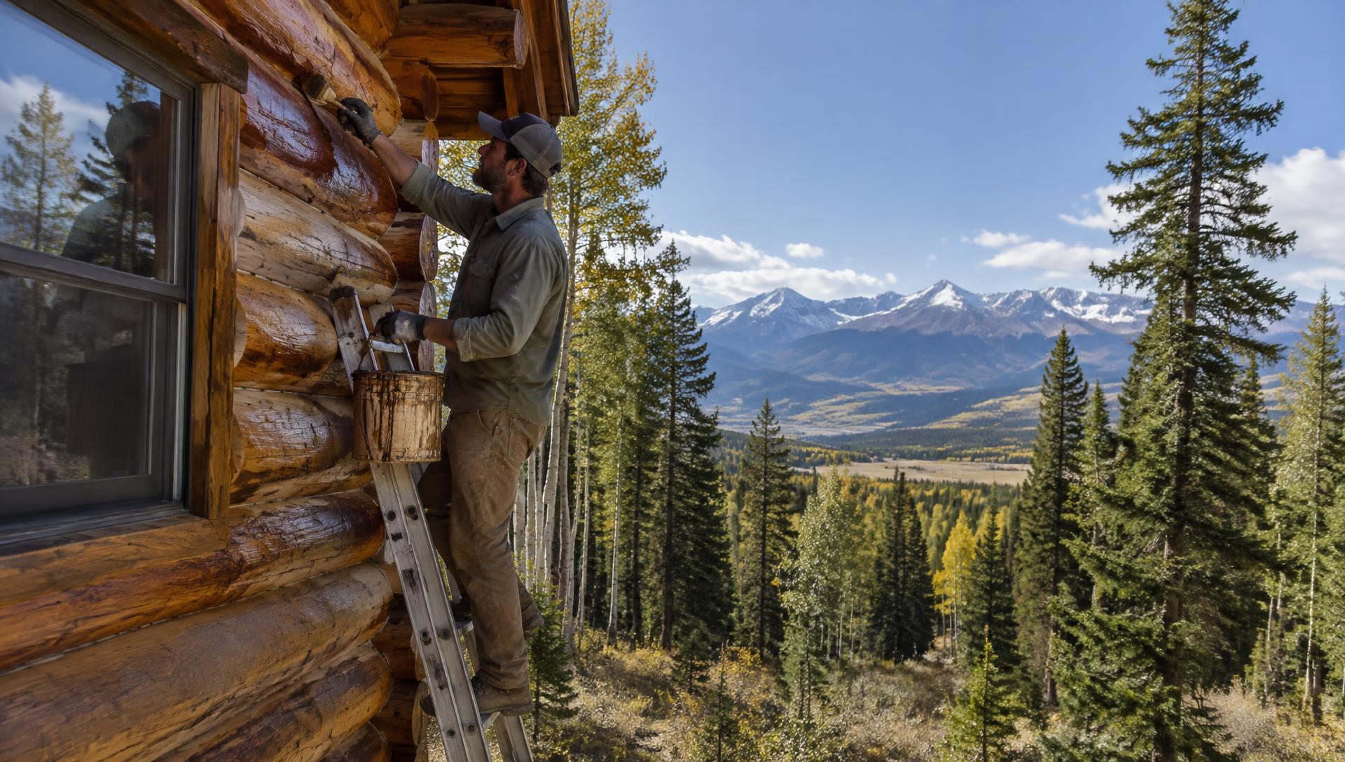 Homes and scenery around Hesperus, Colorado