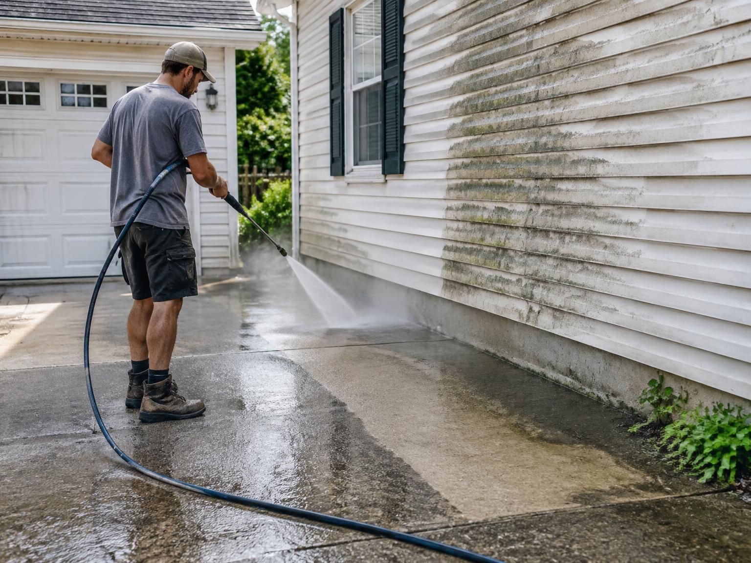 Pressure Washing project completed in Durango, CO
