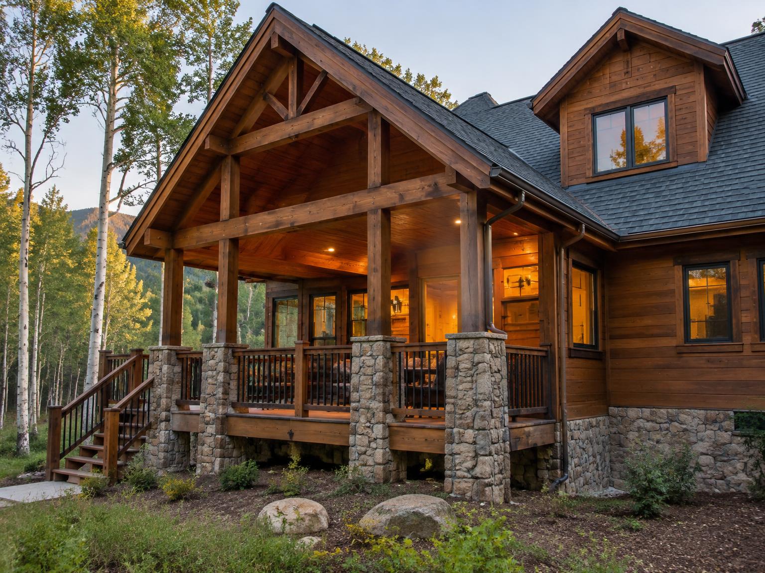 Staining Services project in Bayfield, CO