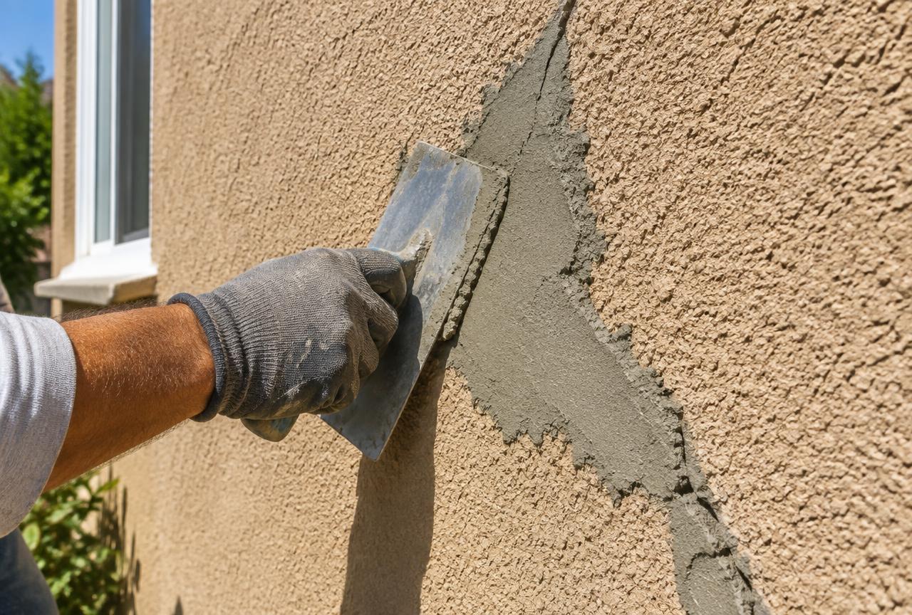 Stucco Patch and Repair project completed in Durango, CO